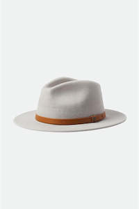 Brixton Messer Fedora Grey/Light Brown