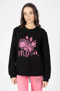 Federation Through Crew Flowers Black