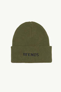 Afends Questions Recycled Beanie Military