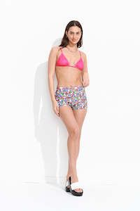 Misfit Babilonia Swim Short Floral Print