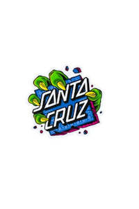 Gifts: Santa Cruz Johnson Beast Dot Sticker Blue