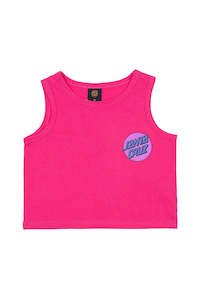 Santa Cruz Other Dot Chest Crop Tank Pink