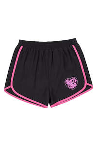 Santa Cruz Youth Balloon Heart Short Black-Pink