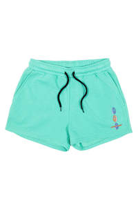 Santa Cruz Peace Strip Stack Short Ocean