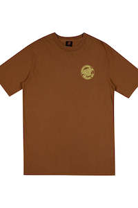 Size Xs: Santa Cruz OS Mfg Dot Tee Brown