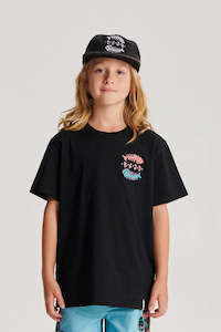 Critical Slide Boneyard Kids Tee Vintage Black