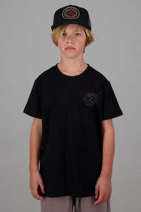 Just Another Fisherman Mini Zeus Tee - Black