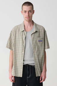 Size Xl: XLARGE WALL CHECK SS SHIRT SWAMP