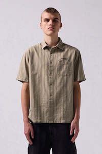 Former Reynolds Striped S/S Shirt Moss