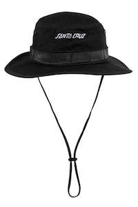 Size S M: Santa Cruz Classic Strip Hat Black