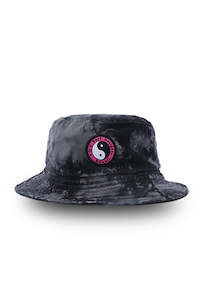 Size S M: T&C Tie Dye Og Bucket Hat Black