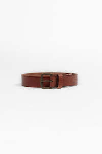 Thrills Leather Belt Tan