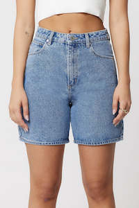 Abrand Carrie Short Naomi Mid Vintage Blue