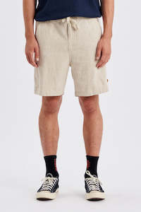 Critical Slide Cruiser Linen Short Ecru