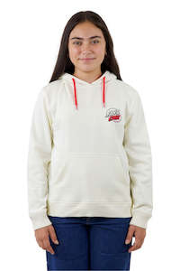 Girls Hoodies Crews: Santa Cruz Mushroom Wave Dot Splice Hoodie Cream