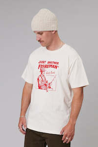 Just Another Fisherman Quality Goods Sea Tee Antique White