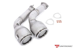 UNITRONIC PERFORMANCE DOWNPIPES FOR C8 RS 6 AND RS 7