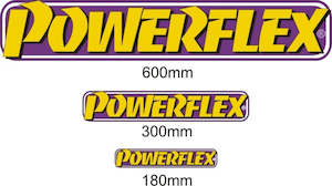 Motor vehicle part dealing - new: POWERFLEX DECAL