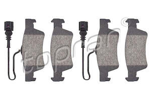 Motor vehicle part dealing - new: REAR BRAKE PAD SET VW T5 TOUAREG 7H8698451