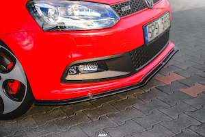 FRONT SPLITTER V.2 VOLKSWAGEN POLO MK5 GTI 6R PREFACE