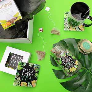 Products: POSITIVITEA gift box - 'tangerine, lemongrass & lavender'