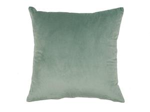 Velvet Cushion Cover 50x50cm - Seafoam