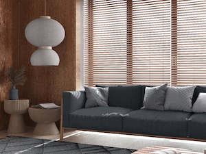 Blind: Cedar Wooden Venetian Blinds 46mm Slat