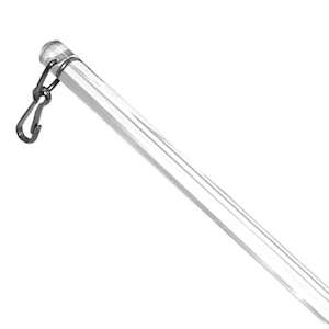 Curtain Control Acrylic Tilt Wand -125cm