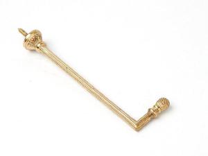 Clearance Holdback Acorn Brass