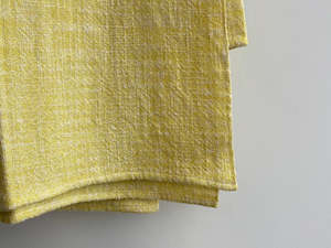 Oslo Wool Throw - Yellow