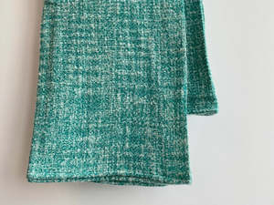 Oslo Wool Throw - Green