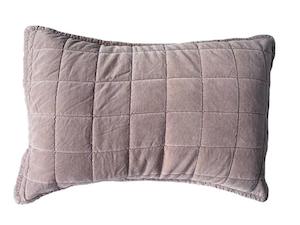 Winton Blush Quilted Pillow Case