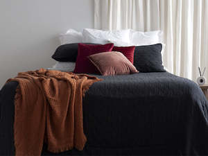 Blind: Grassmere Black Coverlet