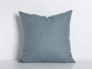 Maia Linen Filled Cushion - Lake