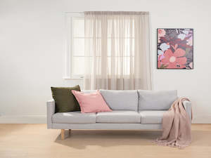 Blind: Rhapsody Beige Sheer Curtains