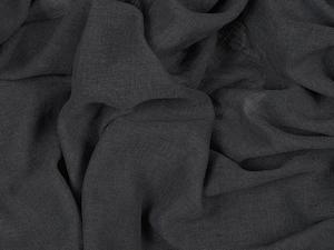 Rhapsody 315cm Charcoal Sheer Fabric