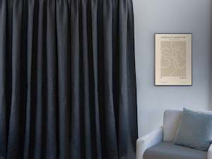 Jasper Dimout Pencil Pleat Curtains - Graphite