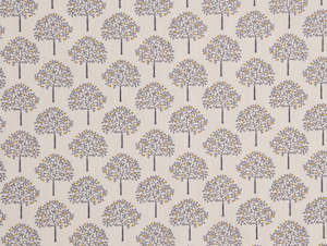 Orange Grove Ochre Fabric