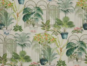 Victorian Glasshouse Spruce Fabric