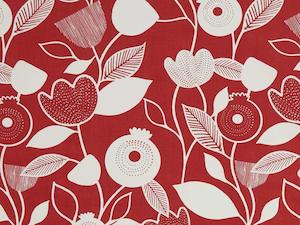 Nordic Scarlet Fabric