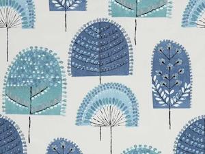 Scandi Wood Indigo Fabric