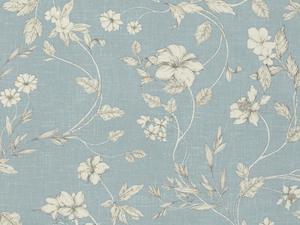 Etched Vine Wedgewood Fabric