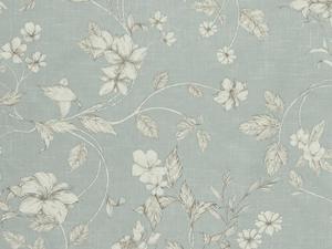 Etched Vine Eau De Nil Fabric