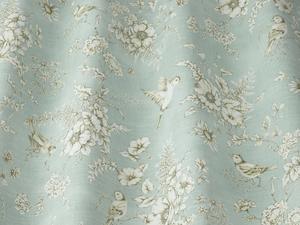 Blind: Finch Toile Eau De Nil Fabric