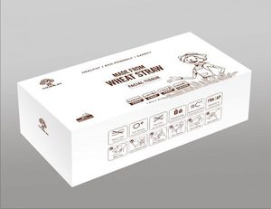 Harxin Wheat Straw Facial Tissue 36 Boxes/CTN