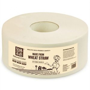 Wheat Straw Toilet Jumbo Roll