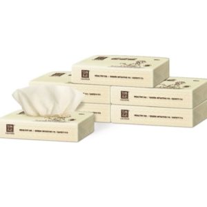 Wheat Straw Facial Tissue 60 Bags/CTN