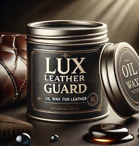 LuxLeather Guard – Premium Oil Wax for Leather