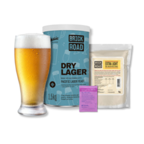 Special: Brick Road Extra Dry Low Carb Lager Recipe Pack