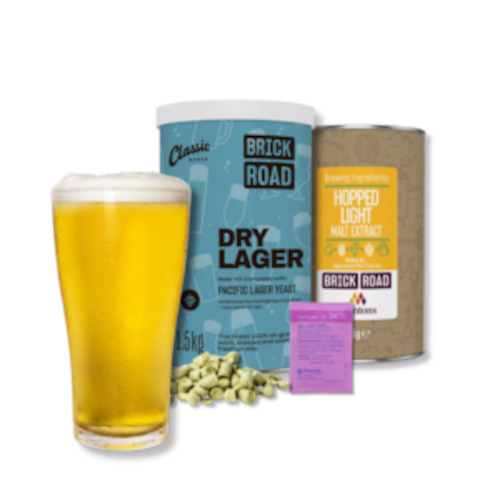 Special: Brick Road NZ Classic Lager Recipe Pack (Stein-style Lager Inspired)